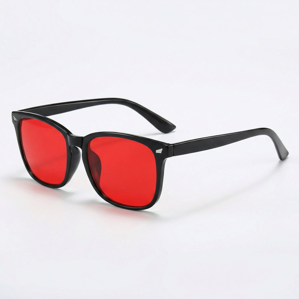 Lunettes anti-lumière bleue – Noire / Rouge  ★★★★★ 4,9/5  (124 avis)