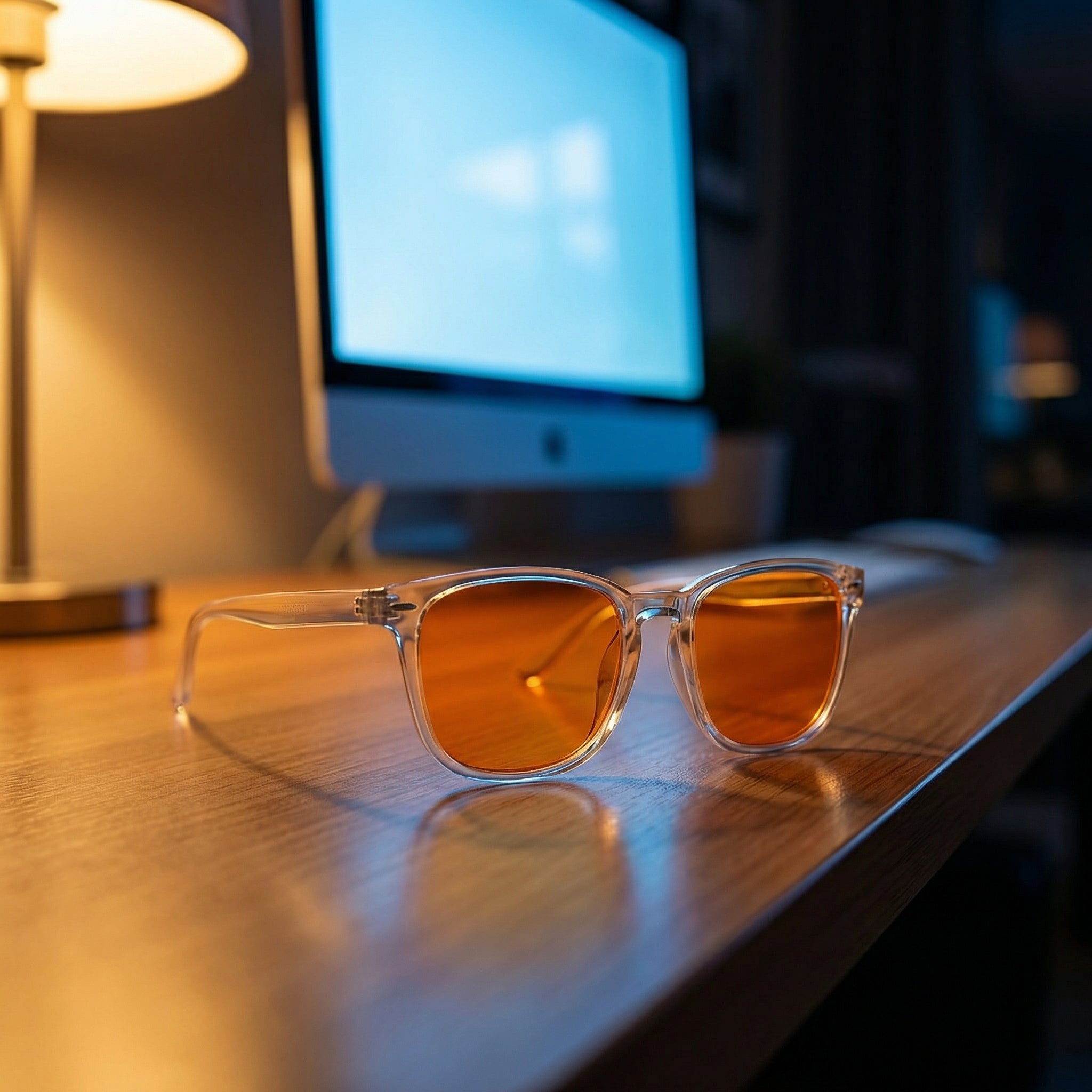 Lunettes anti-lumière bleue – Grise / Orange  ★★★★★ 4,6/5  (58 avis)